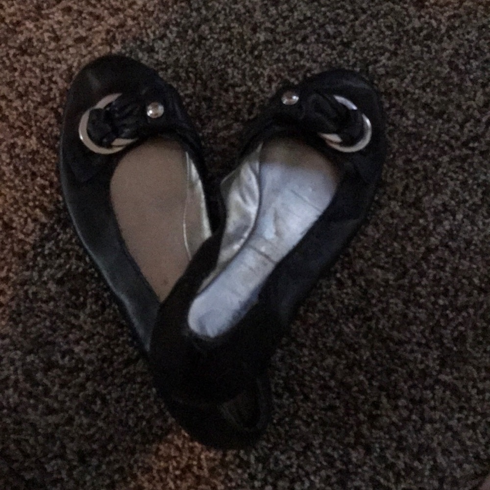 Black flats